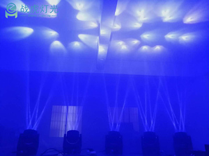 Chất lượng cao 6 cái mắt ong di chuyển đầu ánh sáng nhấp nháy mini hiệu ứng mắt ong ánh sáng cho thanh Disco DJ Câu lạc bộ Đêm ánh sáng sân khấu - Product Image 5