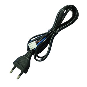 Cáp nguồn điện tử tiêu chuẩn quốc gia hai chấu, lõi đồng nguyên chất, <span class=keywords><strong>2</strong></span> lõi, 1.5m, chiều dài và chân cắm tùy chỉnh - Product Image 2