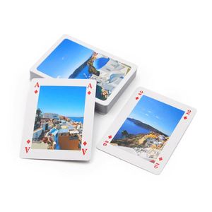 Changsha Coloring Printing Pattern Whole Sale Souvenir Greece Country Playing <b>Cards</b> - Product Image 3