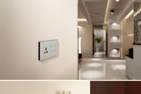 Compatible avec Alexa, norme US UK, Tuya, interrupteur intelligent Wifi Smart Life, interrupteur mural tactile marche/arrêt à 8 groupes, interrupteur d'alimentation Wifi OEM