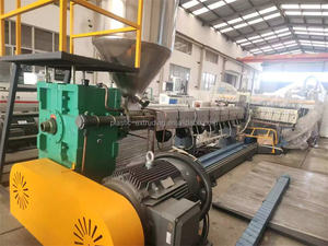 Machine à fabriquer des plaques en feuille ondulée creuse en PP à vis simple à haute efficacité Horserider, machine à pelletiser, machine à emballer - Product Image 3