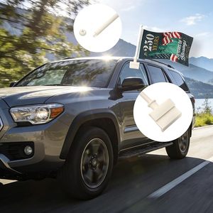 Drapeau de fenêtre de voiture avec mât pour défilé, 250 ans d'indépendance américaine 2026 - Product Image 3