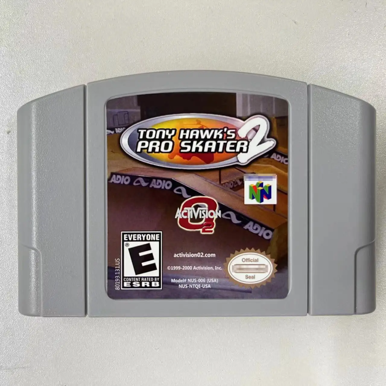 tony hawk pro skater 2 N64 Game Cartridge card for Nintendo 64 US Version