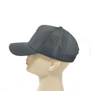 <span class=keywords><strong>หมวก</strong></span>เบสบอลสำหรับผู้ชาย5แผงหมวกกอล์ฟเจาะรูตัดด้วยเลเซอร์มีรูระบายความชื้นสำหรับเล่นเซิร์ฟเล่นกีฬากันน้ำ - Product Image 3