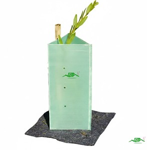 Protecteur de tronc d'arbre en plastique ondulé, <span class=keywords><strong>plaque</strong></span> de protection d'arbre en PP avec service de découpe sur mesure - Product Image 1