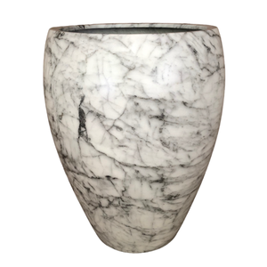 Pots de jardin en fibre de verre de forme ronde peu encombrants du fabricant vietnamien 3-4 pièces ensemble de pots de fleurs pour la décoration intérieure - Product Image 4