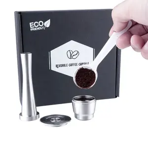 Nespresso Roestvrijstalen Kcup Koffiepads Espresso Filters Koffie Nespresso Capsule