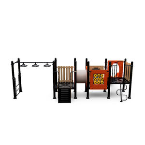Feelkids ALT-24006CC à <span class=keywords><strong>bascule</strong></span> en métal extérieur personnalisé matériau de planche PE Durable pour <span class=keywords><strong>jeu</strong></span> d'escalade pour parcs et centres commerciaux - Product Image 2