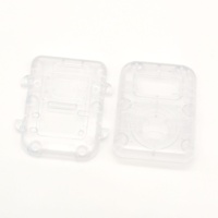 Services de moulage par injection plastique sur mesure de haute qualité, outillage pour boîtiers, coque transparente en PP pour électronique, MOQ 100 pièces, tolérance