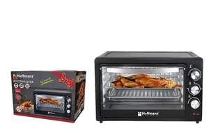 <span class=keywords><strong>Four</strong></span> électrique robuste Hoffmans 55L 2000W, rôtissage, cuisson, grill, 3 boutons de commande, porte vitrée, grande capacité, vente en gros - Product Image 4