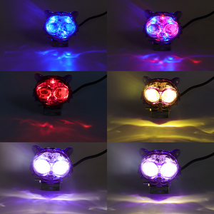 Faro LED de 9-30V 3000K 6000K con 2 lentes para motocicleta, luz auxiliar de trabajo impermeable para camiones pequeños, ATV y Jeeps - Product Image 6