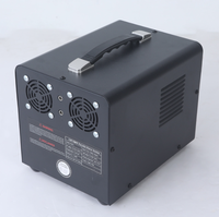 Station d'alimentation portable 700W, batterie 960Wh, kit avec panneau solaire pliable 100W pour le camping, la maison, la sauvegarde d'énergie d'urgence