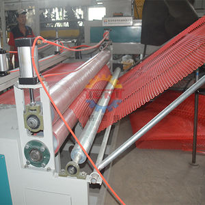 Máquina Geonet de cría de aves de corral para balcón y ventana de malla de plástico 3D 4D PE para jardín de pollos con rodamiento de película de hoja de alambre - Product Image 6