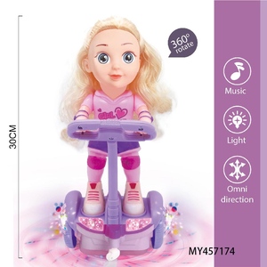 Juguete de Moda 2026, <span class=keywords><strong>Muñeca</strong></span> Eléctrica <span class=keywords><strong>Patinadora</strong></span> con Luz y Música, Juguete de Plástico BO para Niñas, Regalo de Navidad - Product Image 5
