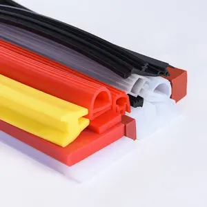 EPDM PVC köpük malzeme silikon U şekli anti-çarpışma koruma şeridi kenar sızdırmazlık şeridi U tipi kenar bandı