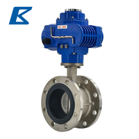 Vanne papillon à opercule souple en acier inoxydable à commande électrique, avec siège en caoutchouc EPDM, motorisée, en acier inoxydable SS304 SS316, pour l'eau, 4 pouces