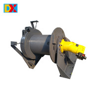 Haute qualité 3 tonnes 12000lb treuil 12V avec boîte de commande en métal 10ton treuil hydraulique treuils à tambour unique tirant forêt exploitation forestière Hyd