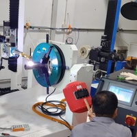 Soldadora Automática de 360 Grados para Soldadura de Perímetros de Tuberías de Pared Gruesa °   Equipo de Soldadura Orbital Circumferencial para Diámetro Exterior de 600 mm