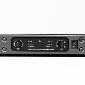 Amplificador de Potencia Digital Profesional M1 de 1U y 2 Canales, <span class=keywords><strong>200</strong></span> Vatios Clase <span class=keywords><strong>D</strong></span> para Audio de <span class=keywords><strong>DJ</strong></span> Profesional - Product Image 4