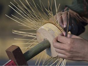 Lampadario di bambù per soggiorno sala da pranzo camera da letto ristorante E26 E27 di bambù luci a sospensione - Product Image 6