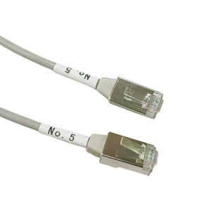 Câble blindé Cat7 SFTP multibrins RJ45 fin, cordon Ethernet Cat6A RJ45 550 MHz UTP, fil de cuivre pur <span class=keywords><strong>10G</strong></span> - Product Image 1