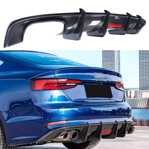 สำหรับ A5 S5 Sportback 4 ประตู ทูร์โบคูเป้ คาร์บอนไฟเบอร์ คาร์บอนฟอร์จ  ดิฟฟิวเซอร์กันชนหลัง ปี 2017-2019 - Product Image 1
