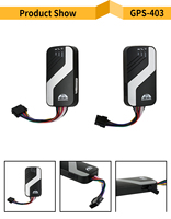 Mini traceur GPS 4G TK403 avec carte SIM, localisation par téléphone mobile + logiciel d'application + système de suivi par serveur Web