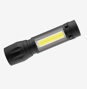 Lampe torche LED rechargeable USB en aluminium avec logo personnalisé, haute puissance, pour <span class=keywords><strong>cadeau</strong></span> promotionnel, extérieur - Product Image 1