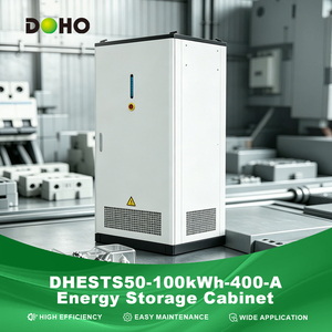 ระบบจัดเก็บพลังงานไฮบริดลิเธียมไอออน DOHO DHESTS50-100kWh-400-A 50kW/100kWh แบตเตอรี่ LFP ระบายความร้อนด้วยอากาศอัจฉริยะ มาตรฐาน IP54 - Product Image 3