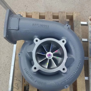 Perakitan pengisi daya Turbo 254-0788 untuk mesin Gas CAT G3516C, bantalan berpendingin air, peringkat ekW 1660, penggantian langsung - Product Image 3