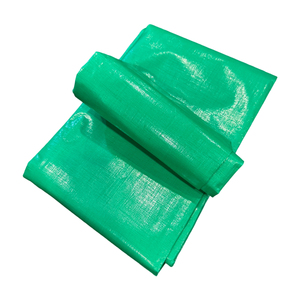 Couverture de camion de bâche de bâche de PE enduite orange bleue couverture extérieure imperméable de bâches de poly à vendre conception renforcée d'<span class=keywords><strong>oeillets</strong></span> - Product Image 1