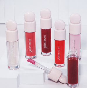 Private Label Long Lasting Moisturizing <strong>Lip</strong> Plumper Oil Hydrating <strong>Lip</strong> Gloss Clear Tinted <strong>Balm</strong> <strong>Lip</strong> Glow Oil 5 Color - Product Image 1