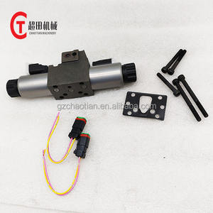 204-0533 Magnetventil baugruppe zur Steuerung der Hydraulik pumpe 2040533 Passend für den Bagger lader 428D 438D - Product Image 3