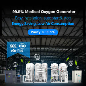 Độ tinh khiết cao 99.5% O2 oxy Máy phát điện cho khí y tế điền thiết bị tự động PSA công nghệ sử dụng bệnh viện - Product Image 3