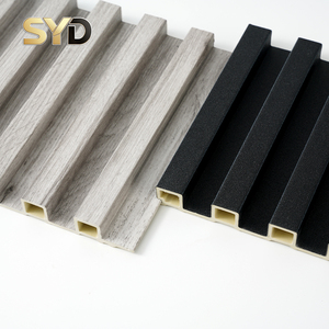 Panneau mural WPC en composite bois-plastique, insonorisant, ignifuge B1, faible teneur en COV, anti-termites, design moderne pour chambre à coucher - Product Image 5