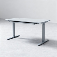 Nouvelle table de jeu PC moderne et extensible en métal bon marché avec chaises pour filles HUILIDE HLD-Z1 Utilisation commerciale