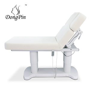 Dongpin Massage <b>Bed</b> Electric Adjustable PU Leather Commercial Use - Product Image 4