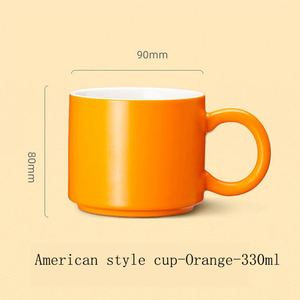 แก้วเซรามิกหลากสี แก้วมัคแบบ OEM สำหรับนม กาแฟ ใช้ได้ทั้งน้ำร้อนและน้ำเย็น - Product Image 3