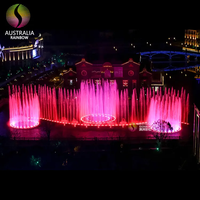 Fabricant de fontaine de danse en chine, décoration de piscine extérieure, faisceau Laser multimédia, lumière, musique, fontaine de jardin