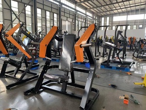 Professional <strong>Incline</strong> Chest <strong>Press</strong> Gym Equipment Fitness <strong>Machine</strong> For Body Building Targets Chest <strong>Back</strong> Arms &amp; Legs Made Steel Metal - Product Image 2
