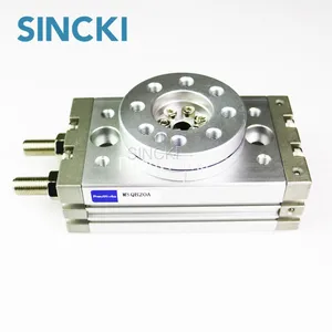 MSQB series Solid Rotating Air Cylinder Rotary Table Pneumatic Cylinder SMC type