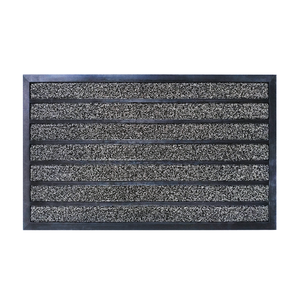 Tapis de sol en caoutchouc rayé moderne, imperméable et antidérapant, haute résistance, pour supermarchés et hôpitaux, idéal pour les entrées extérieures - Product Image 2