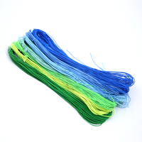 Cordon élastique rond en caoutchouc souple en nylon noir et blanc personnalisé 1/4 2,5 mm 3 mm 4 mm 5 mm 6 mm 7 mm 8 mm en vrac