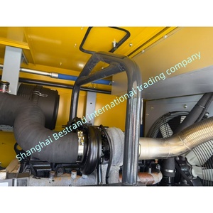 Compresseur d'air diesel portable LiuTECH LUY130-15 460 CFM 15 bars avec kit de roues pour l'exploitation minière, la pierrierie et la construction - Product Image 2