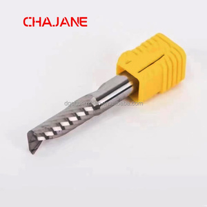 DLC rivestimento singolo flauto 50mm punte <span class=keywords><strong>Router</strong></span> CNC nuovo quadrato per quadrato/OEM alluminio acrilico legno/ODM fresa a spirale - Product Image 3