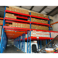 GXM Système de rayonnage industriel en acier pour mezzanine Plates-formes de bureau pour le stockage en entrepôt Mezzanine Stacking Racks Shelves