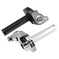 Poignée de gaz rapide universelle haute performance 7/8 BR02100 en aluminium CNC pour moto tout-terrain, pit bike, scooter, vélo électrique