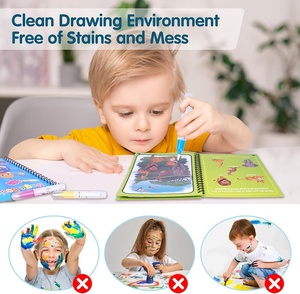 Wholesale Environmentally Friendly Material Multi Style Toddlers Story Book <b>Magic</b> Coloring Book Drawing Toy Water Book - Product Image 4