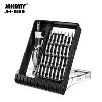 JAKEMY-Tournevis pour téléphone intelligent, kit d'outils 32 en 1, kit de tournevis pour ordinateur portable et de bureau