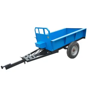 Simple structure mini tractor trailer for 8-15hp tractor